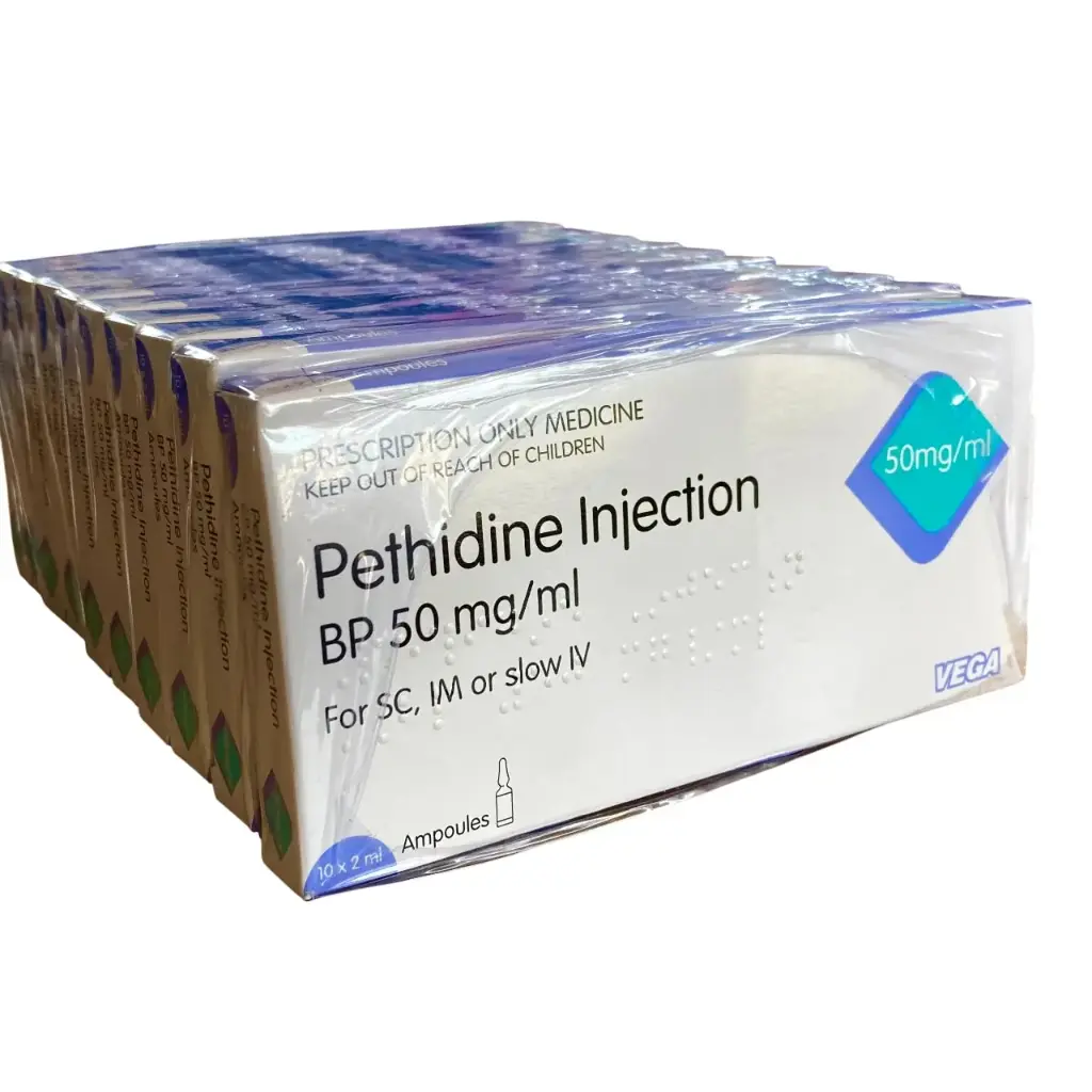 PETHIDINE INJ 10's VEGA UK