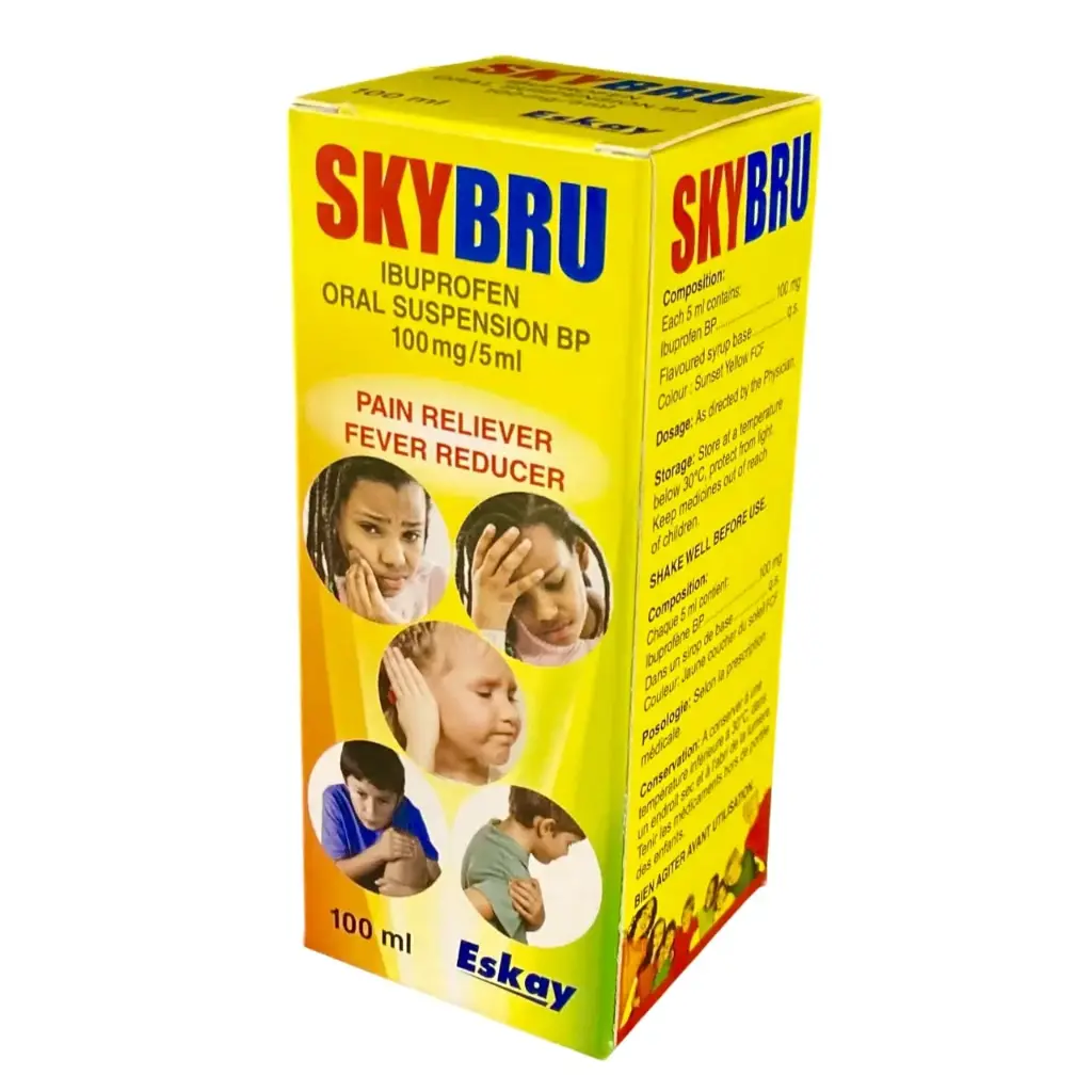 Skybru Susp 100Mg/5Ml (Ibuprofen)