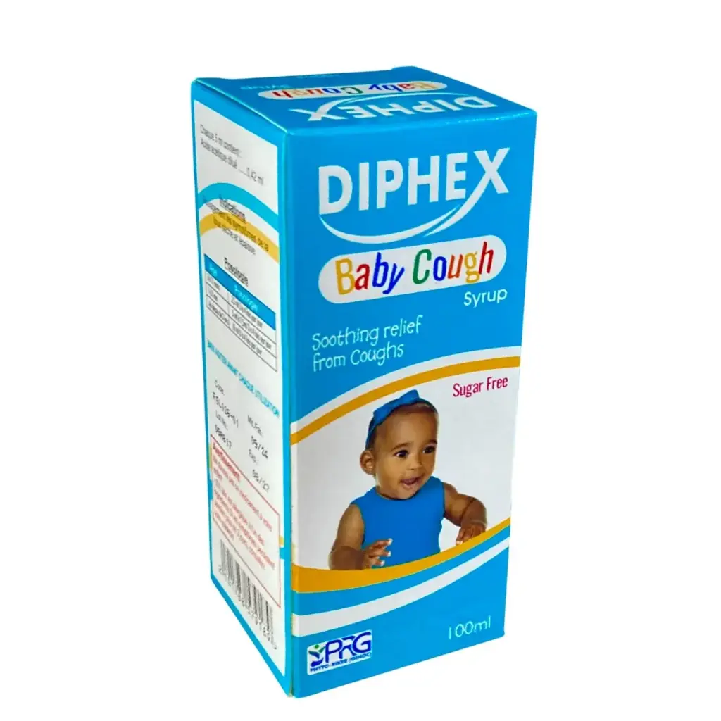 DIPHEX BABY COUGH SYR 100ML