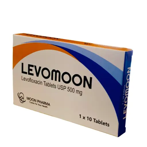 [MPG-75] LEVOMOON 500MG (Levofloxacin)