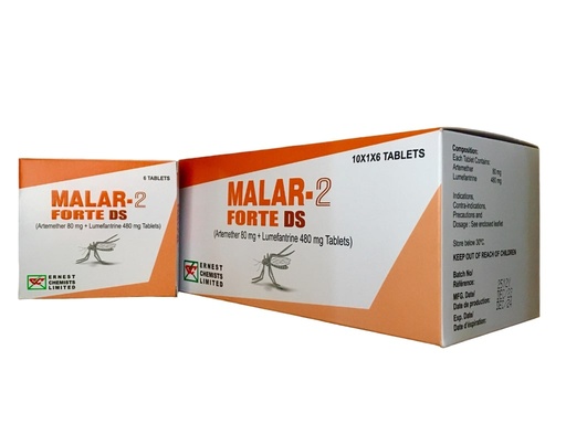 [ECL_DS-120] MALAR 2 FORTE DS (80/480)MG TABS 6'