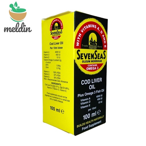 [ECL_DS-188] SevenSeas Cod Liver Oil Syr 100ml (ECL)