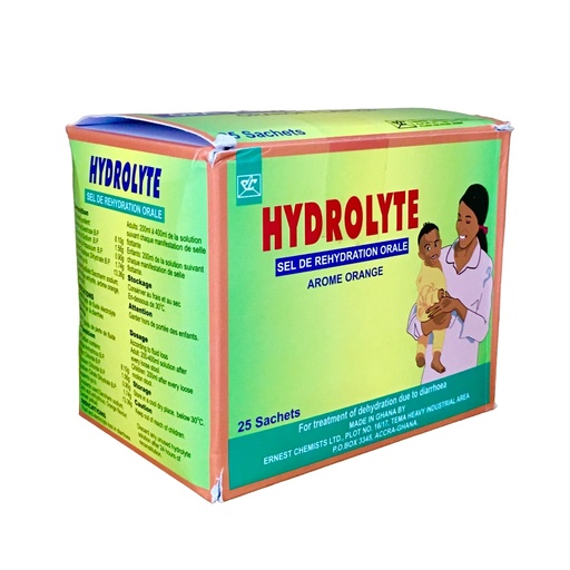 [ECL_DS-100] HYDROLYTE ORS 25' (ORANGE FLAV.)