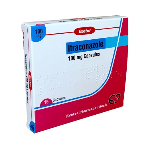 [ECL_EXE-112] Itraconazole Caps 100mg (Exeter)