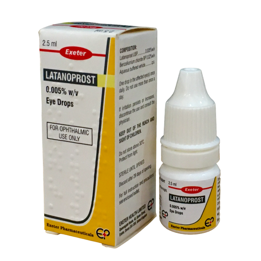 [ECL_EXE-118] LATANOPROST 0.005% Eye Drops 2.5ml(Exeter)
