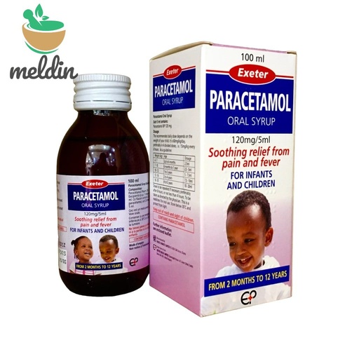 [ECL_EXE-171] Paracetamol Syr 125Mg/5Ml 100Ml (Exeter)