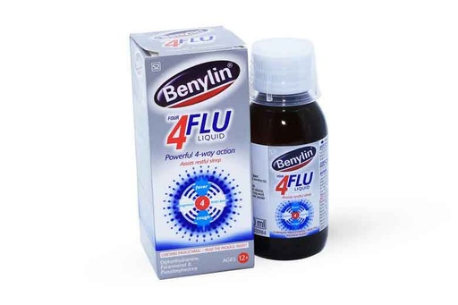 [ECL_J&J-03] Benylin 4 Flu Syr 100ml