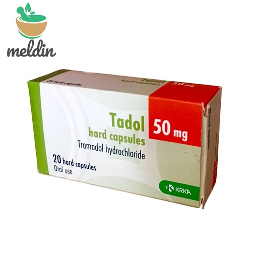 [ECL_KRK-08] TADOL(Tramadol) 50MG CAPS 20'S (KRKA)