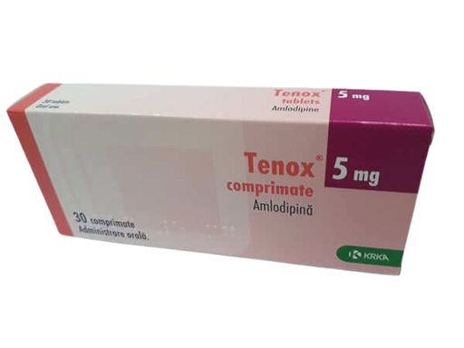 [ECL_KRK-10] Tenox (Amlodipine) 5Mg Tabs (Krka)