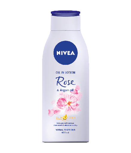 [ECL_NVA-100] NIVEA ROSE LOTION 400ML