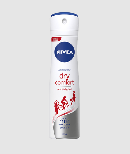[ECL_NVA-22] NIVEA DEOSPRAY DRY COMFORT FML 150ML