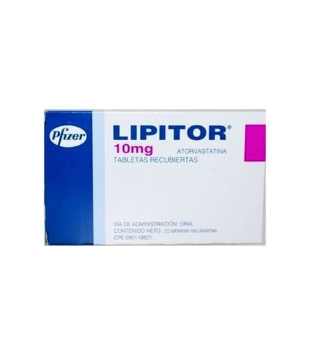 [WWP_VTR-04] LIPITOR (ATORVASTATIN) 10MG TAB 30'S