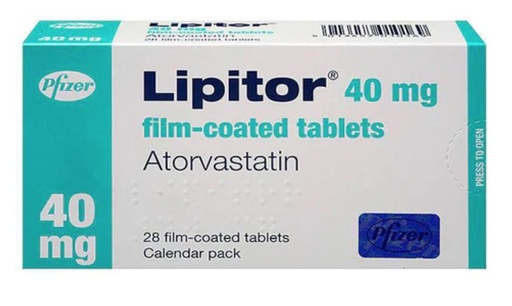 [ECL_PZR-12] LIPITOR (ATORVASTATIN) 40MG TAB 30'S