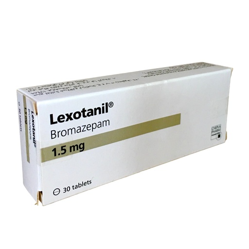 [ECL_RCH-07] LEXOTANIL Tab 1.5 30's