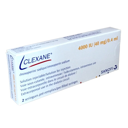 [ECL_SNF-17] CLEXANE 4KIU/0.4ML INJ PS2 SWI M24 XE