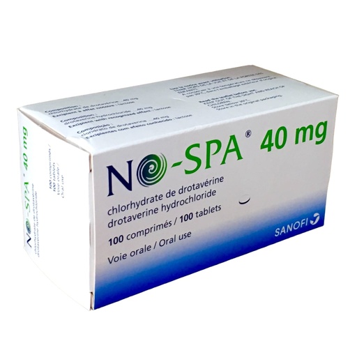 [ECL_SNF-36] NOSPA 40MG TAB (100'S)