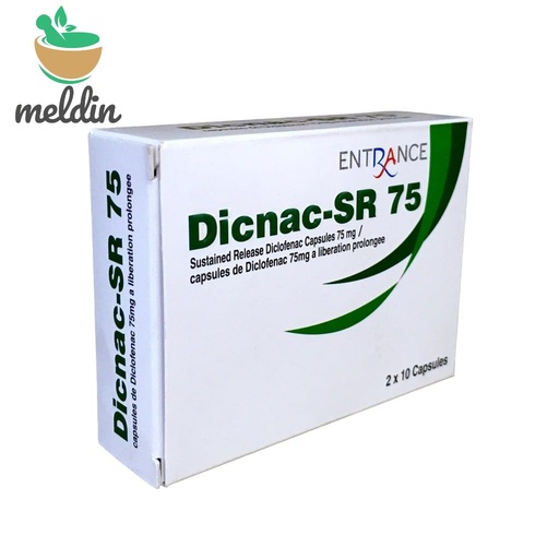 [ENT-76] Dicnac-Sr 75Mg Cap (Diclofenac)