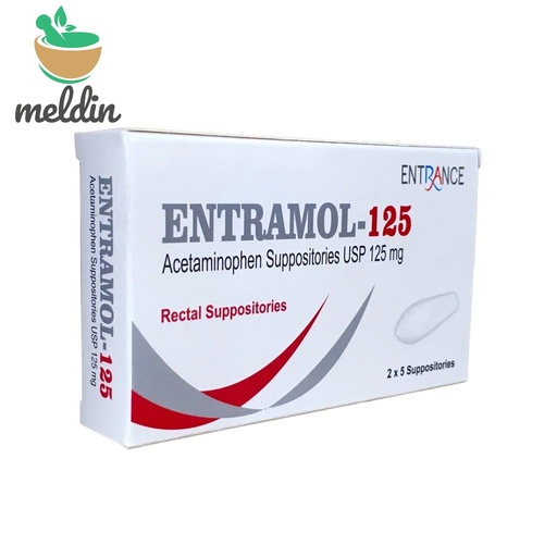 [ENT-90] Entramol 125Mg Supp 10'S (Paracetamol)