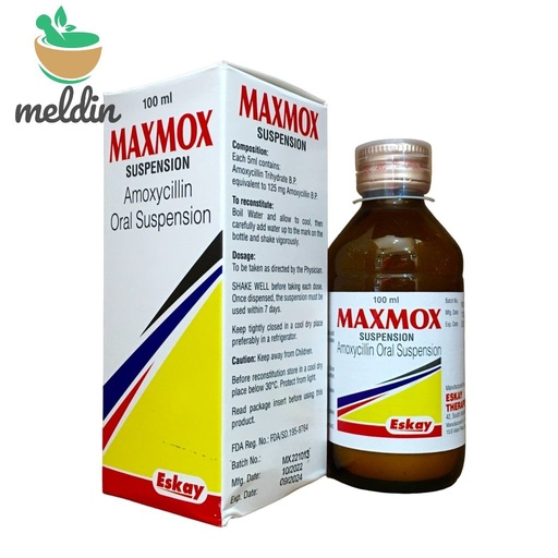 [ESK-01] Amoxicillin Susp 125Mg/5Ml (Maxmox)