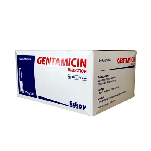 [ESK-33] GENTAMYCIN INJ 10'S (ESKAY)
