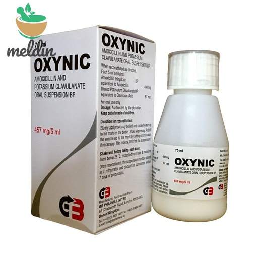 [GBP-99] Oxynic Susp 457 Mg (Amoksiklav)