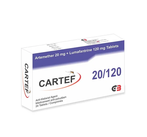 [GBP-14] CARTEF 20/120MG TABS 24's