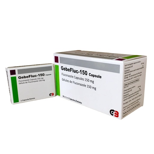 [GBP-63] GEBEFLUC-150 (FLUCONAZOLE) 10'S