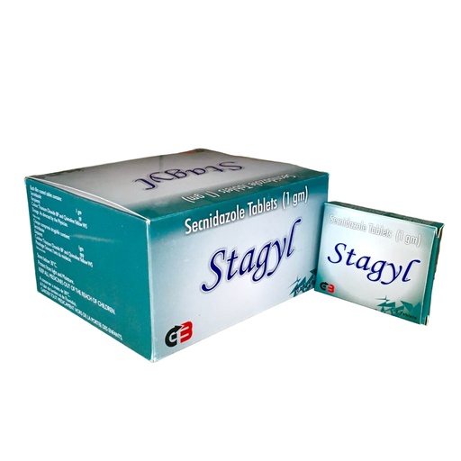 [GBP-105] STAGYL TABS 1*2 (Secnidazole)