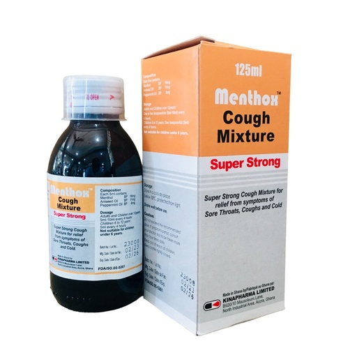 [KIN-38] MENTHOX COUGH SYR ADULT SYR 125ML