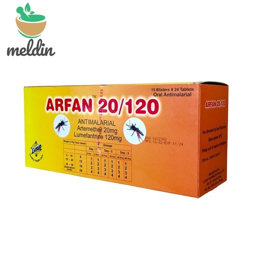 [LTP-14] Arfan 20/120 tab 15's