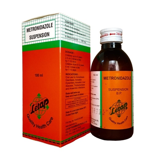 [LTP-37] Flagyl syr (Letap)