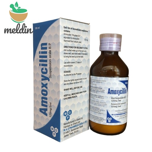 [M&G-01] Amoxicillin 125Mg Susp (M&G)