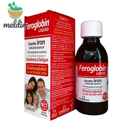 [UKP_VBT-12] Feroglobin Syrup 200Ml'S