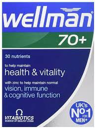 [UKP_VBT-76] Wellman 70 Plus Tabs 30'S