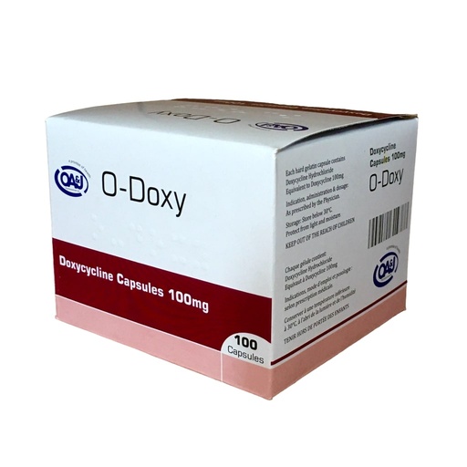 [OAJ-41] DOXYCYCLINE 100MG 100'S (O DOXY)