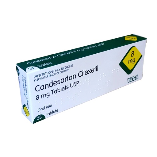 [PNC_VGA-40] CANDESARTAN 8MG 28'S U.K (VEGA)