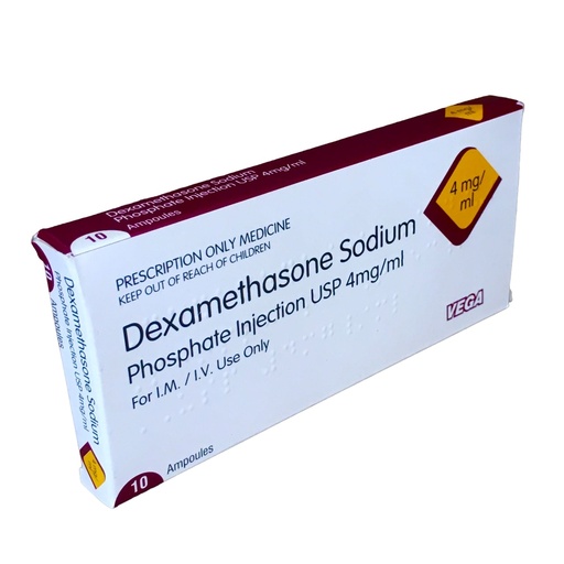 [PNC_VGA-87] DEXAMETHASONE INJ 4MG/1ML 10'S U.K (VEGA)