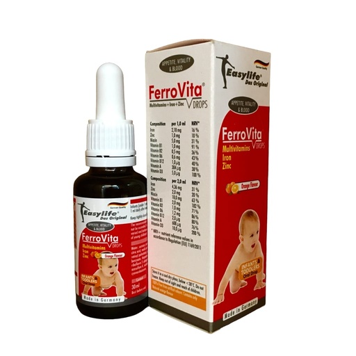 [PNC-47] Ferrovita Drops 30Ml Easylife