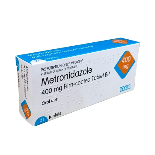 [PNC_VGA-151] METRONIDAZOLE TABLETS 400MG 21s VEGA UK