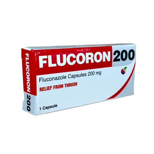 [RXM-16] FLUCORON 200 CAPS 1'S (FLUCONAZOLE)
