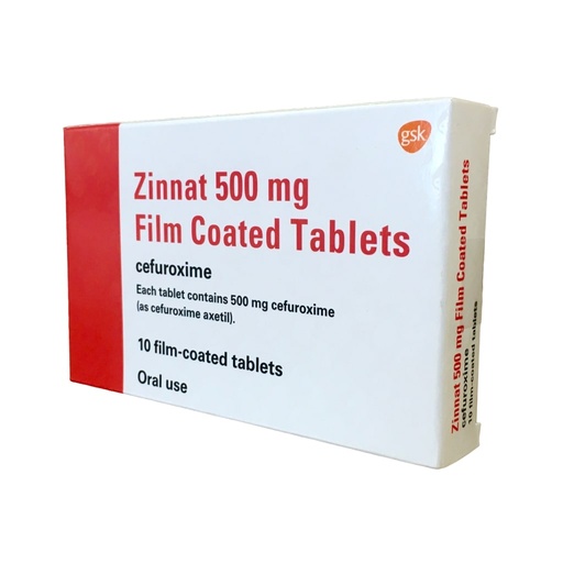 [UKP_GSK-52] ZINNAT 500MG TABS 10'S