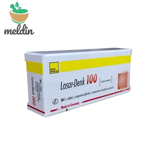 [DNK-52] LOSAR-DENK 100MG tab 28's (Losartan)