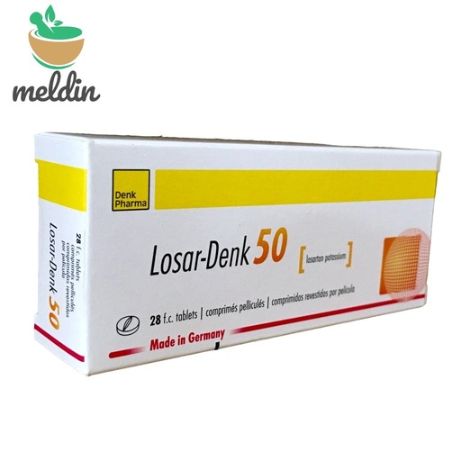 [DNK-51] LOSAR-DENK 50MG tab 28'S (Losartan)