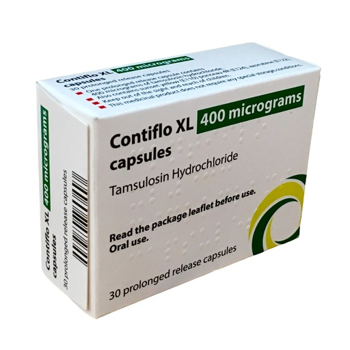 [UKP_GEN-288] Tamsulosin Caps 400mcg (CONTIFLO XL)