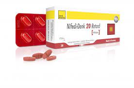 [DNK-59] Nifedi-Denk Tabs 20Mg 30'S (Nifedipine)