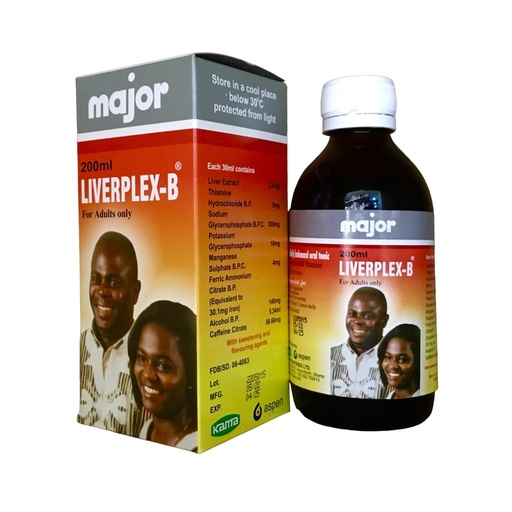 [Y&O_KM-07] LIVERPLEX -B SYRUP 200ML
