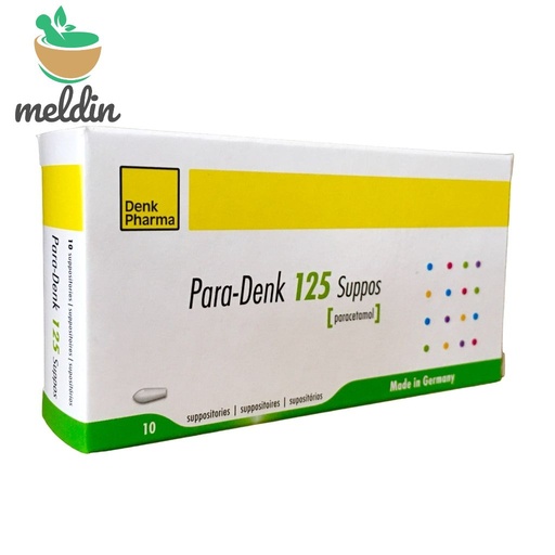[DNK-64] Para-Denk 125Mg Supp 10'S (Paracetamol)