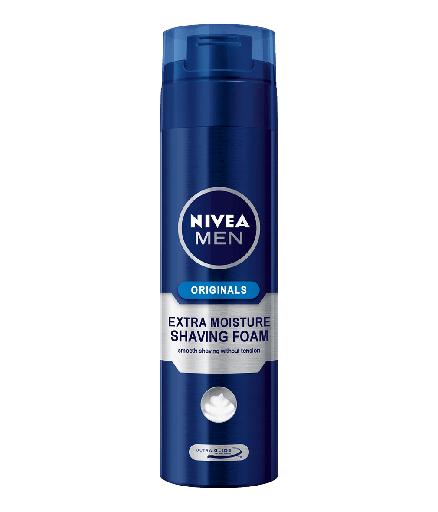 [ECL_NVA-114] NIVEA SHAVING FOAM MEN MOISTURISING 200ML