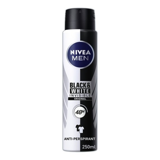 [ECL_NVA-30] NIVEA DEOSPRAY INV. POWER BLACK&WHITE MALE 250ML