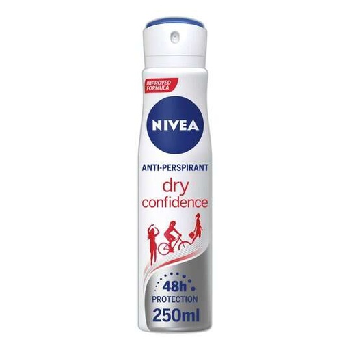 [ECL_NVA-23] NIVEA DEOSPRAY DRY CONIDENCE FEMALE 250ML